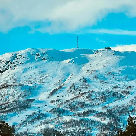 Modern Mountain With Views In