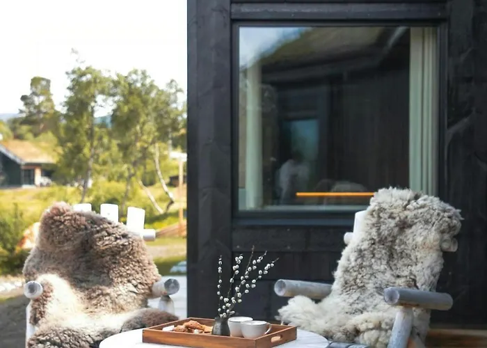 Modern Mountain With Views In Hovden (Aust-Agder)